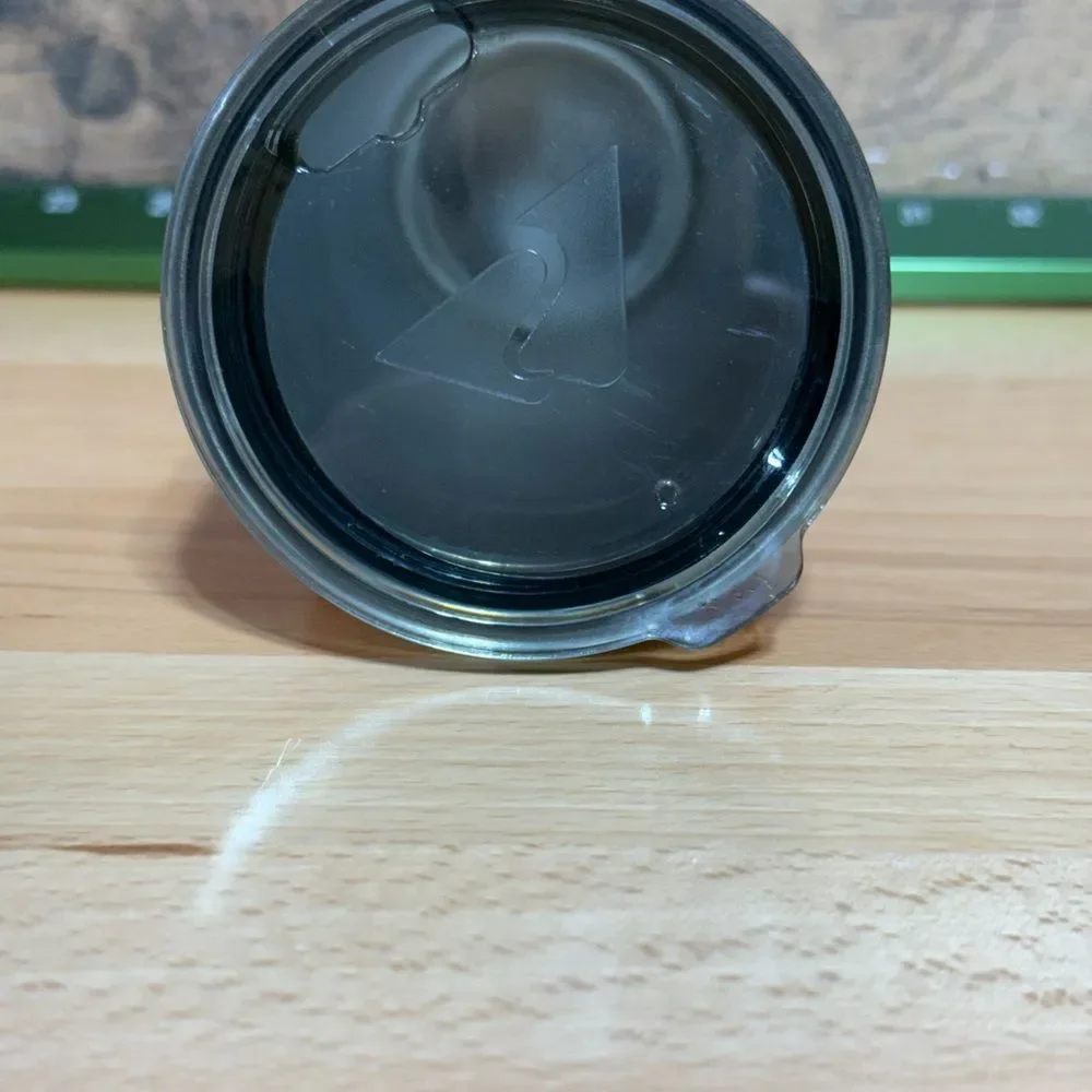 Orange Dog Tumbler with Silver Lid